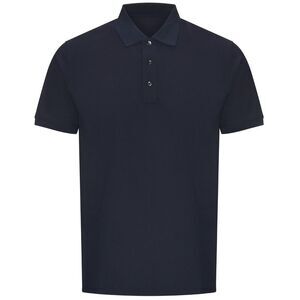 PRO RTX Mens Pro Moisture Wicking Polo Shirt / Navy